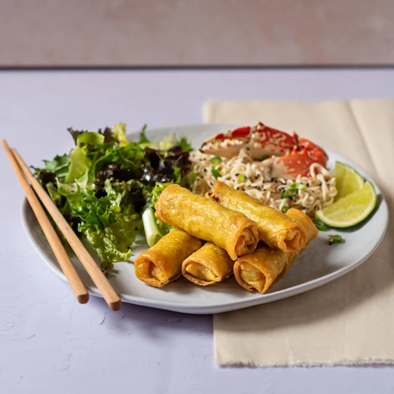 Spring Rolls Θαλασσινών με καβούρι (σουρίμι) – premium προϊόν χονδρικής για επαγγελματίες εστίασης