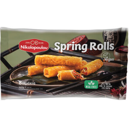 Spring Rolls με φρέσκα λαχανικά