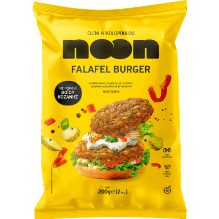 Noon Falafel burger