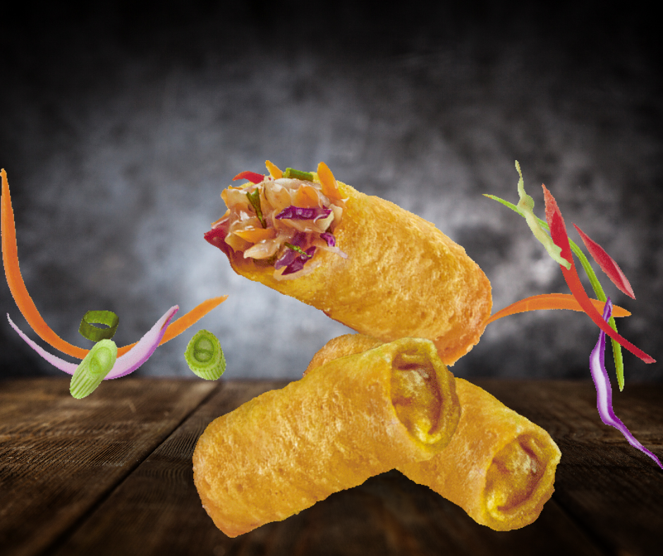 Π.107 Baby Spring Rolls with fresh vegetables - 20gr - Image 1